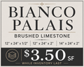 Bianco Palais Brushed Limestone - ONLY WHILE SUPPLIES LAST!