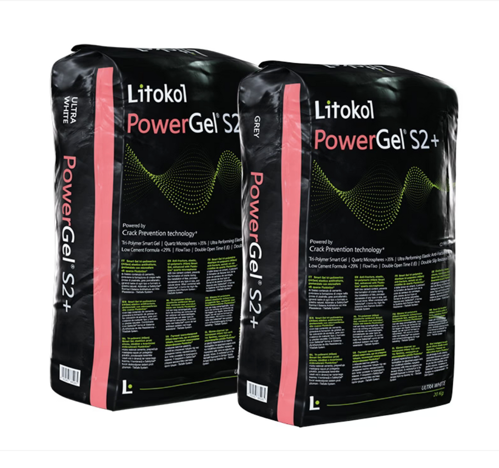 PowerGel® S2+ Mortar - White - 44lbs (20kg)