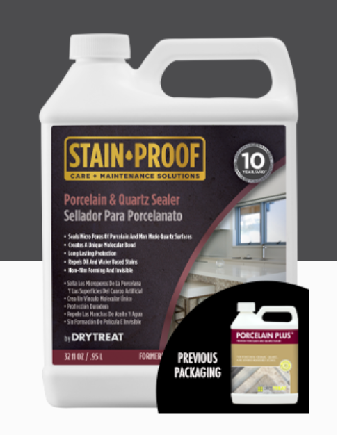 Premium Porcelain and Quartz Sealer Formerly Porcelain Plus™